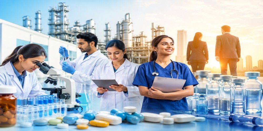 ₹2000 Crore Pharma Boom in UP: A New Era of Careers in Pharmacy and Nursing 